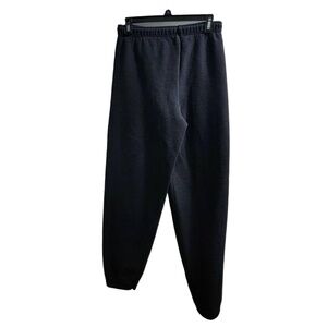 Fruit Of The Loom‎ Pants Womens Size Small Black Joggers Elastic Waistband